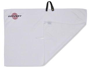 Odyssey Microfiber serviette de golf 30"x20" (76x50cm), blanc