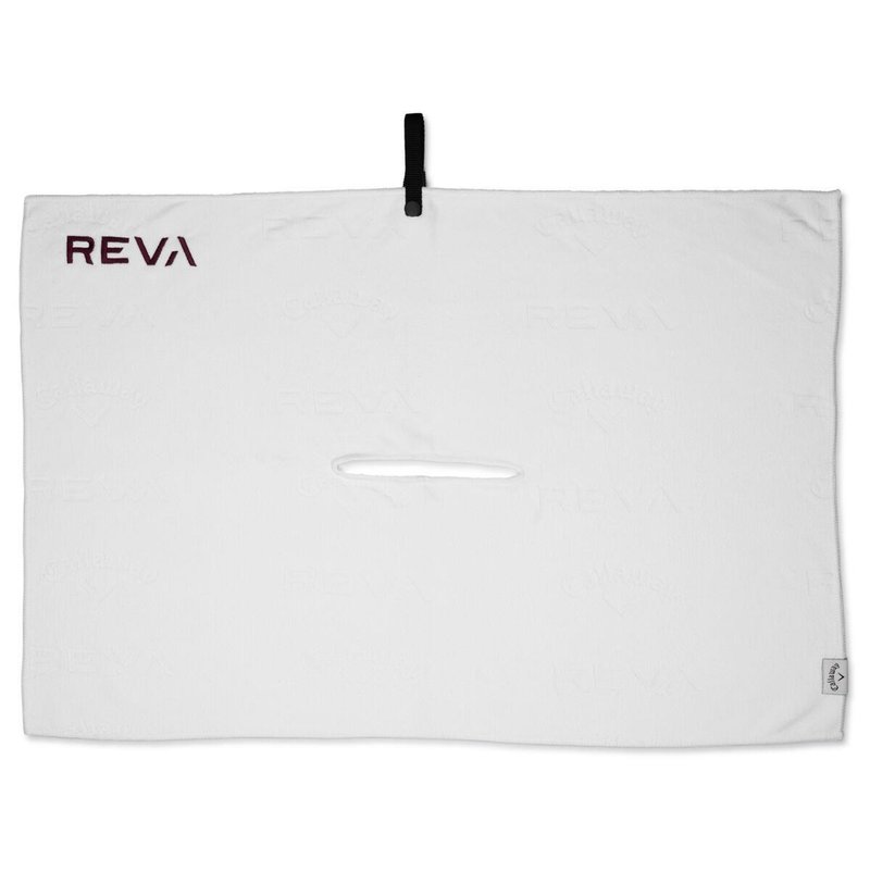 Callaway Reva Outperform serviette de golf 30"x20" (76x50cm), blanc