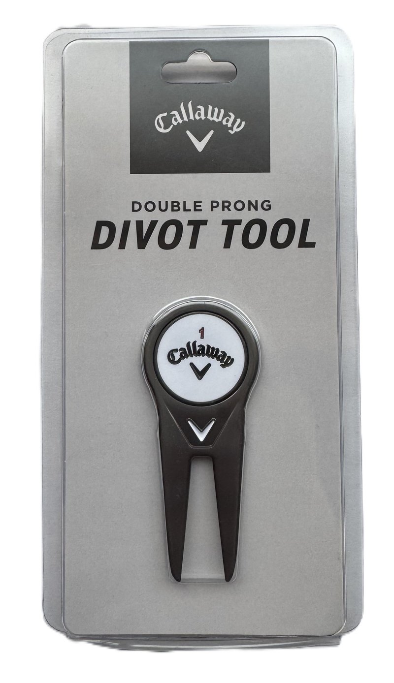 Callaway Divot Tool + marqueur Callaway, gunmetal