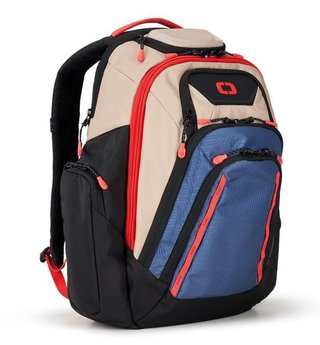 Ogio Gambit Pro Backpack 25L sac, tan/blue/red