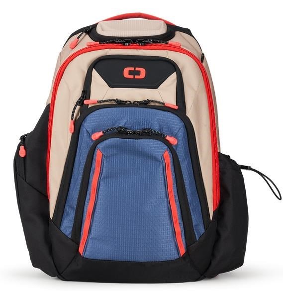 Ogio Gambit Pro Backpack 25L sac, tan/blue/red