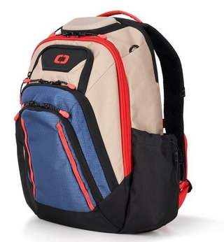 Ogio Gambit Pro Backpack 25L sac, tan/blue/red