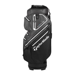TaylorMade Storm-Dry Waterproof cart bag, noir/gris
