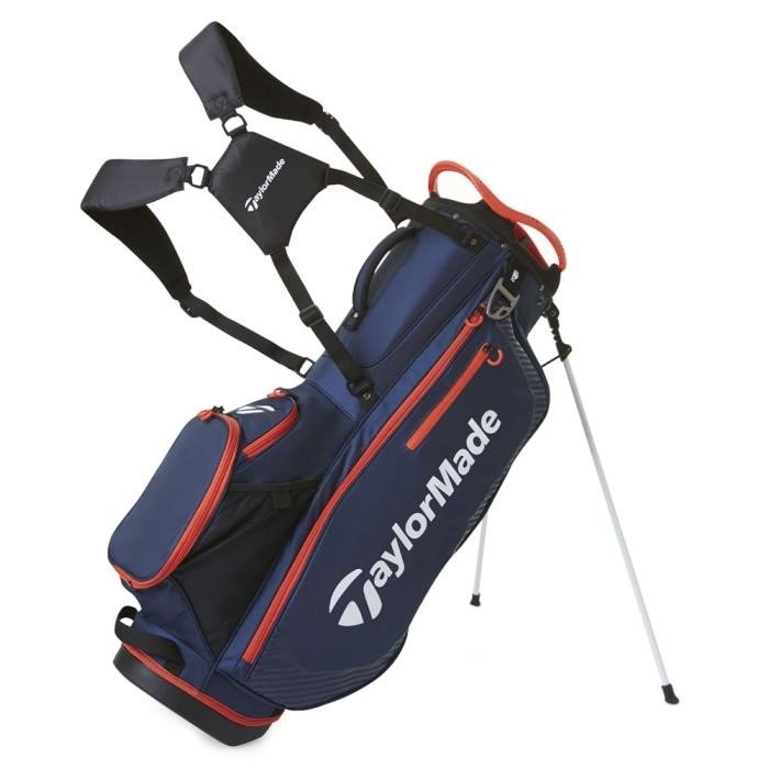 TaylorMade Pro sac trépied, bleu marine/rouge