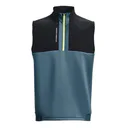 Under Armour Storm Daytona veste homme, noir/bleu statique