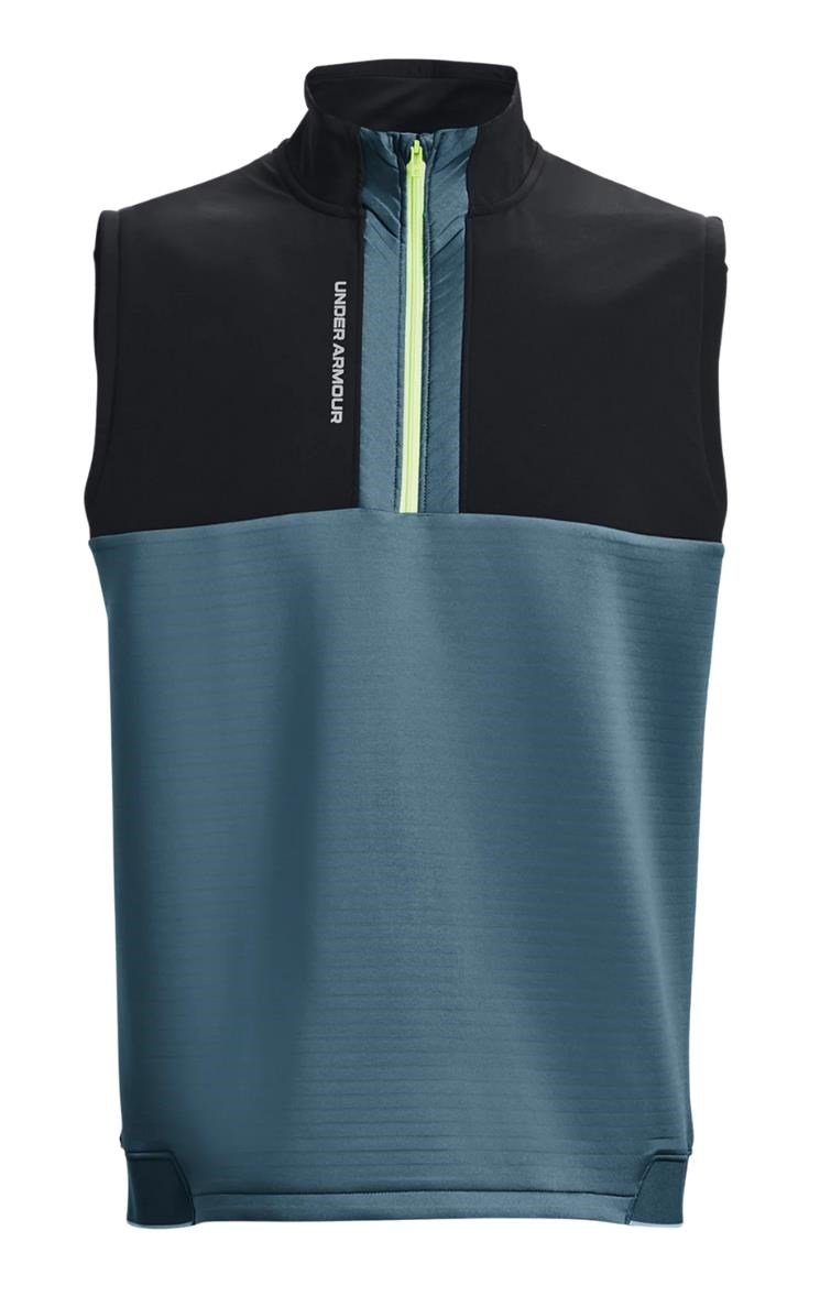 Under Armour Storm Daytona veste homme, noir/bleu statique