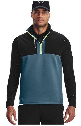 Under Armour Storm Daytona veste homme, noir/bleu statique