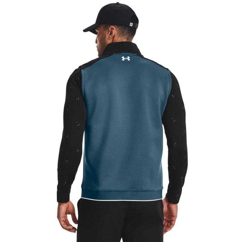 Under Armour Storm Daytona veste homme, noir/bleu statique