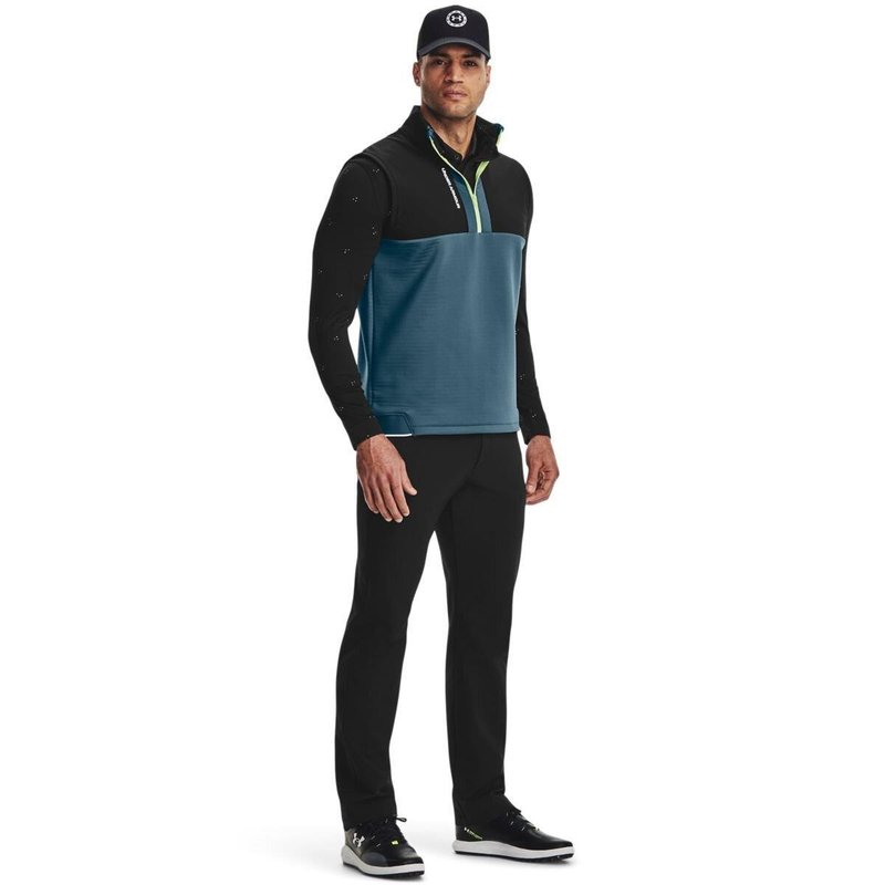 Under Armour Storm Daytona veste homme, noir/bleu statique
