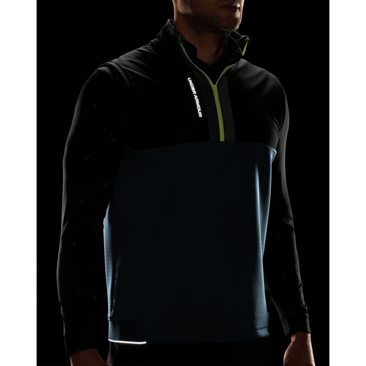 Under Armour Storm Daytona veste homme, noir/bleu statique