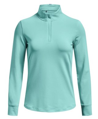 Under Armour Playoff 1/4 Zip sweat-shirt femme, bleu