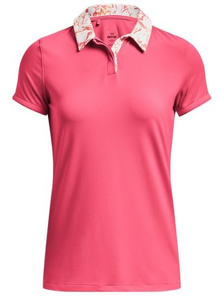 Under Armour Iso-Chill polo femme, rose