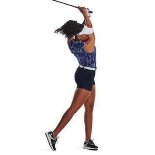 Under Armour Iso-Chill Sleeveless polo femme, sonar blue