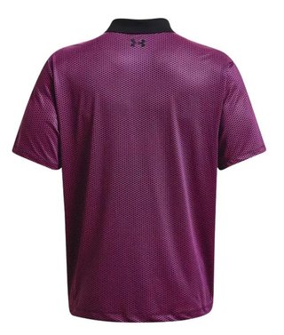 Under Armour Performance 3.0 Printed polo homme, noir/rose