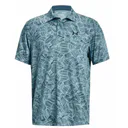 Under Armour Playoff 3.0 Printed polo homme, still water/static blue