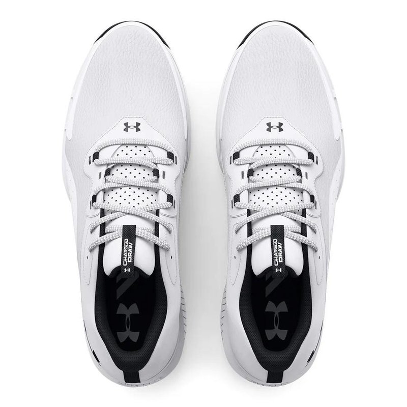 Under Armour Charged Draw 2 chaussures de golf homme, blanches