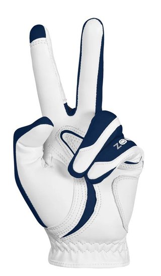 Zoom Zoom Hybrid gant de golf homme, blanc/bleu
