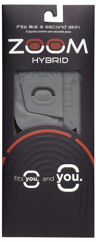 Zoom Zoom Hybrid gant de golf homme, gris