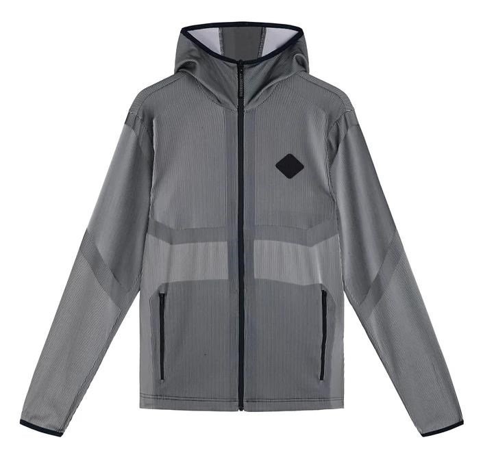J.Lindeberg Jacquard hoodie homme, navy
