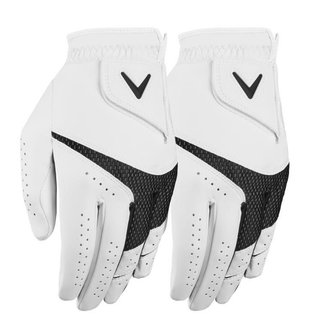 Callaway Weather Spann gants de golf femme (lot de 2), blanc