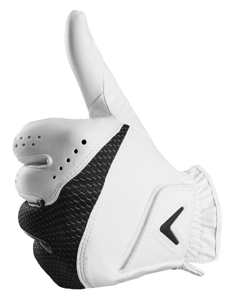 Callaway Weather Spann gant de golf homme, blanc