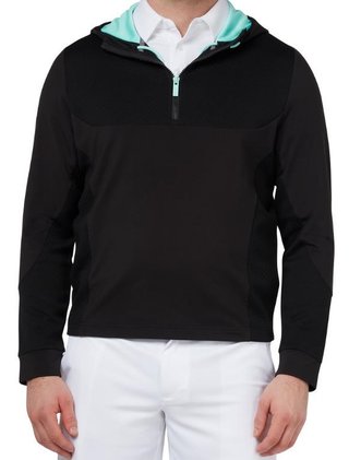 Callaway Mixed Media Technical hoodie homme, caviar
