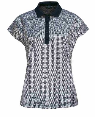 Callaway Chev Geo polo femme, brilliant white