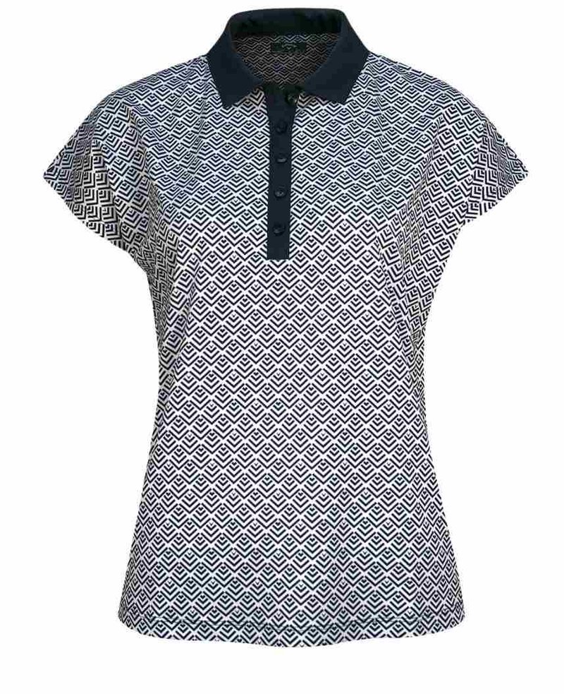 Callaway Chev Geo polo femme, brilliant white