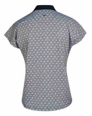 Callaway Chev Geo polo femme, brilliant white
