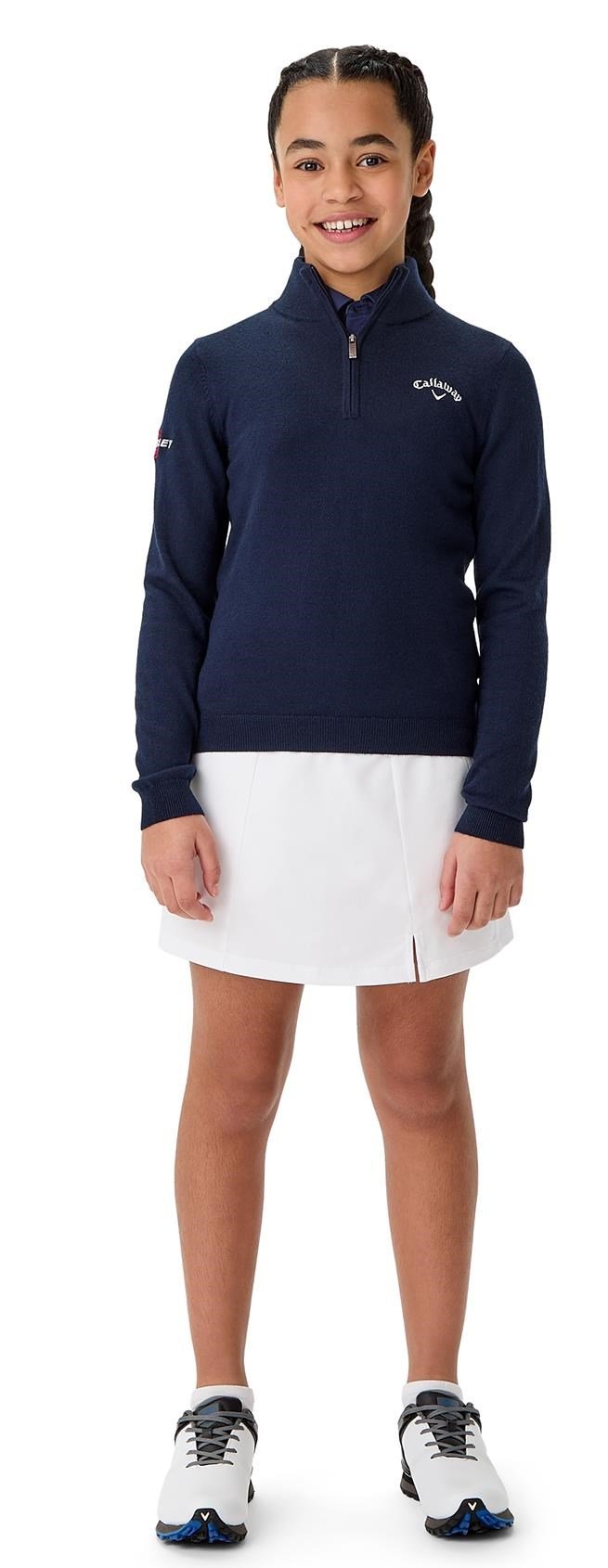 Callaway V-Neck junior pull-over 2023, navy