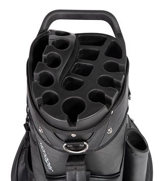 JuCad Manager Plus cart bag, noir/gris