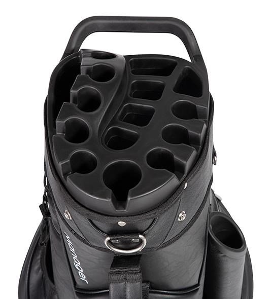 JuCad Manager Plus cart bag, noir/gris