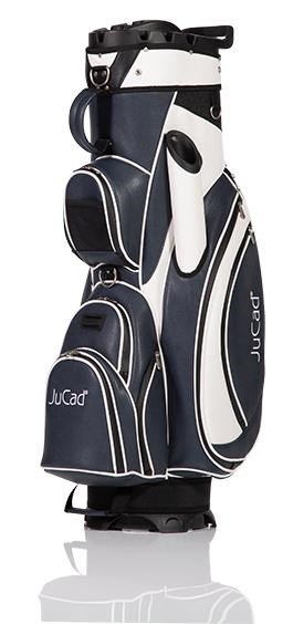 JuCad Manager Plus cart bag, bleu foncé/blanc