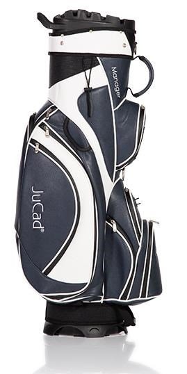 JuCad Manager Plus cart bag, bleu foncé/blanc