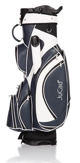 JuCad Manager Plus cart bag, bleu foncé/blanc