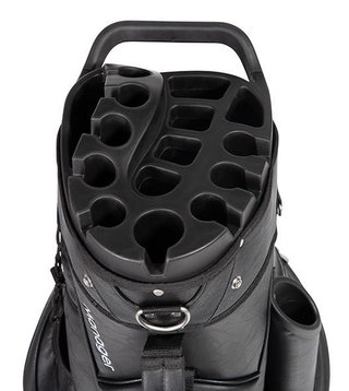 JuCad Manager Plus cart bag, bleu foncé/blanc