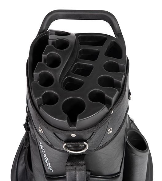 JuCad Manager Plus cart bag, bleu foncé/blanc