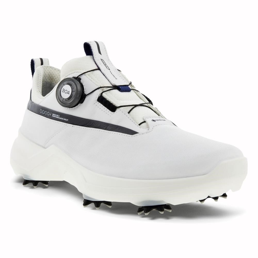 Ecco Ecco Biom G5 BOA chaussures de golf homme, blanches