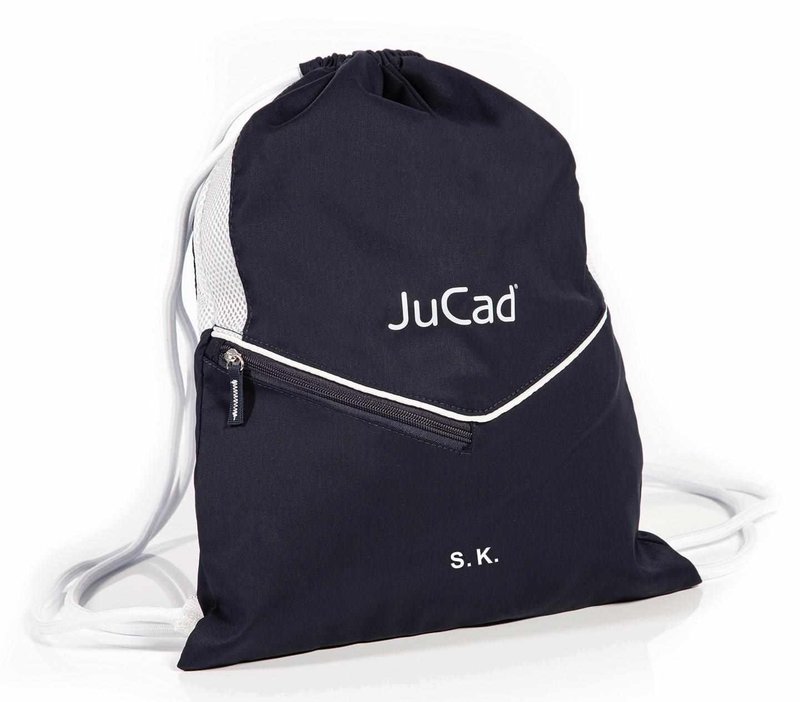 JuCad JuCad drawstring sports bag sac, bleu