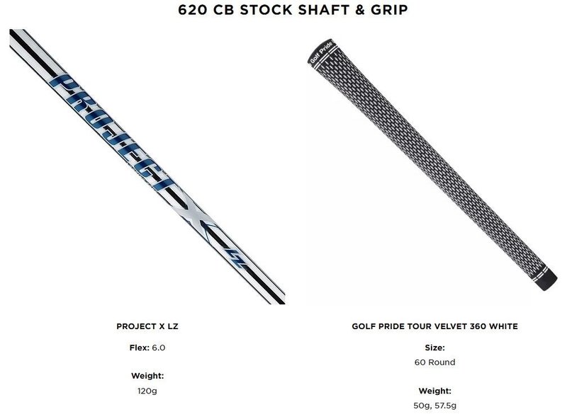 Titleist 620 CB fers homme, acier