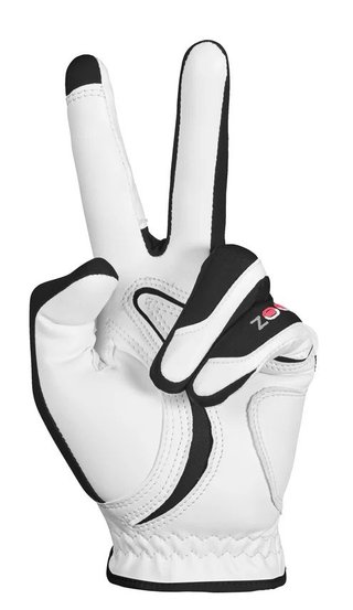 Zoom Zoom Hybrid gant de golf homme, blanc/noir/rouge