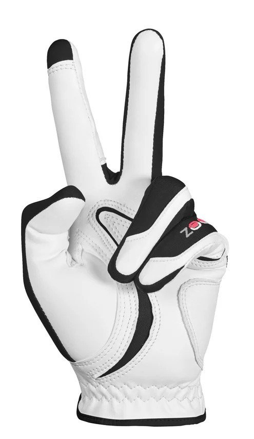 Zoom Zoom Hybrid gant de golf homme, blanc/noir/rouge