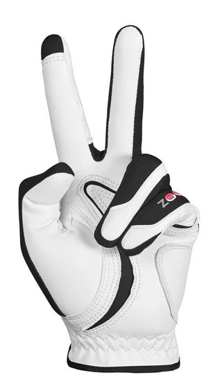 Zoom Zoom Hybrid gant de golf femme, blanc/noir