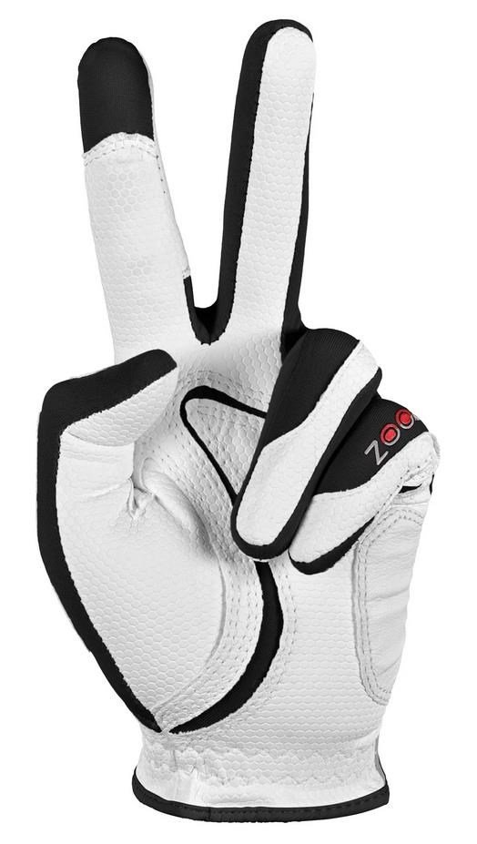 Zoom Zoom Weather Junior gant de golf enfant, blanc/noir