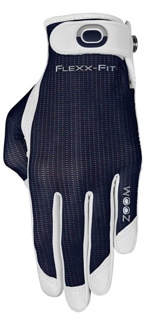 Zoom Zoom Sun Style gant de golf femme, blanc/bleu marine