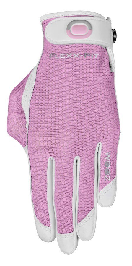 Zoom Zoom Sun Style gant de golf femme, blanc/rose