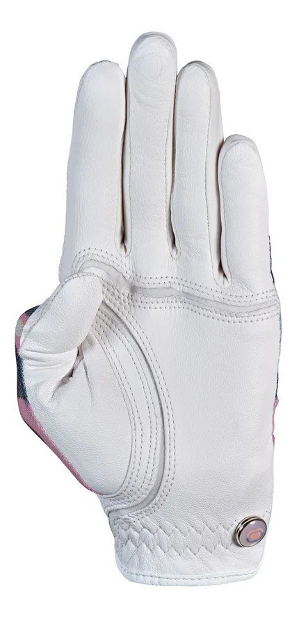 Zoom Zoom Sun Style gant de golf femme camouflage, blanc/rose