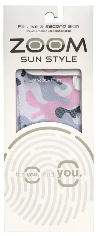 Zoom Zoom Sun Style gant de golf femme camouflage, blanc/rose