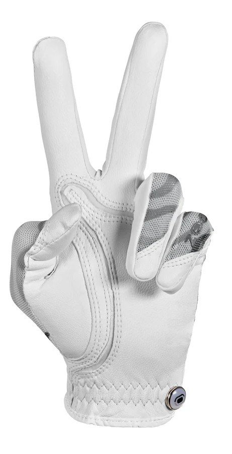 Zoom Sun Style Powernet gant de golf femme, blanc/noir
