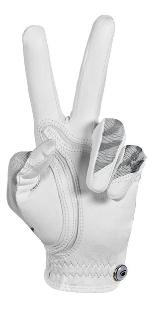 Zoom Sun Style Powernet gant de golf femme, blanc/noir
